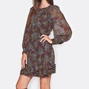 Joie Donetta Silk Dress, Midnight